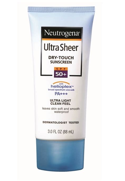 Neutrogena® Ultra Sheer Dry Touch Sunscreen Spf 50 Pa Neutrogena