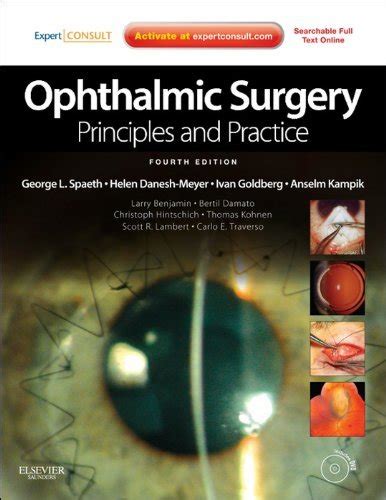 Ophthalmic Surgery Principles And Practice By George L Spaeth Goodreads