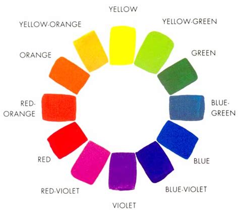 Rose Color Wheel