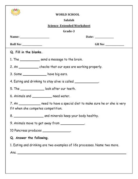 In this science worksheet, your child learns about the matter changes that happen when a candle is lit and explains why the candle in this scenario burned out. Science Worksheets For Grade To Educations Free Reading Games 3rd Adding Ks1 Learn 7th Science ...