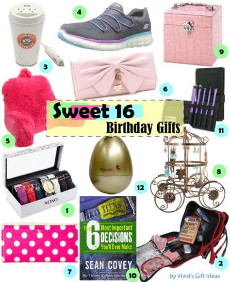 Maybe you would like to learn more about one of these? Gift Ideas for Girls Sweet 16 Birthday | Teen girl gifts ...