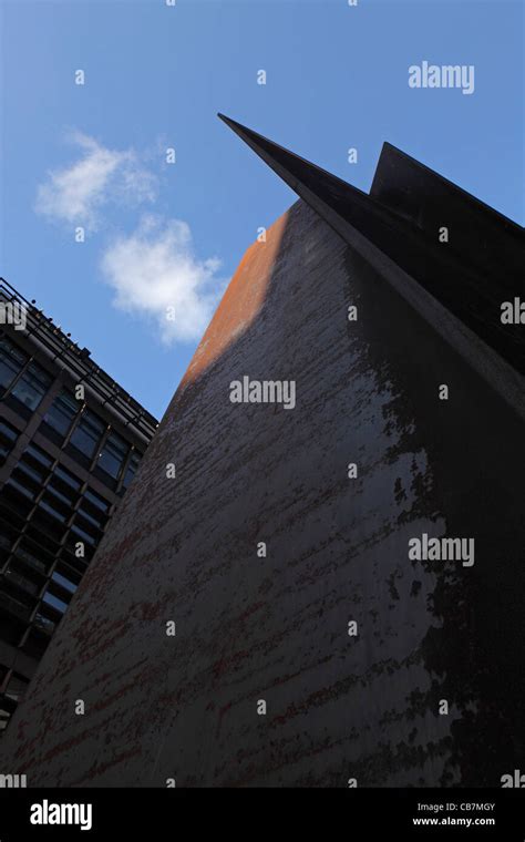 Fulcrum By Richard Serra Broadgate Liverpool Street London Uk