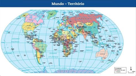 Mapa Território Mundial Mapa Mundi Nerdprofessor