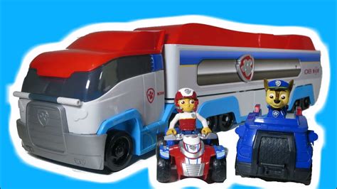 Paw Patroller New Paw Patrol Rv And Truck With Paw Patrols Ryder