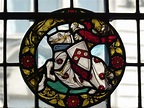 Sir Robert Knollys | Detail of window in All Hallows by the … | Flickr