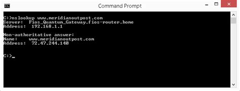 Tutorial On Nslookup Command Line Tool To Query Dns Records Examples