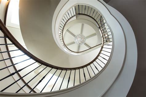 Spiral Staircase Interior Design Photography Custom Homes Spiral