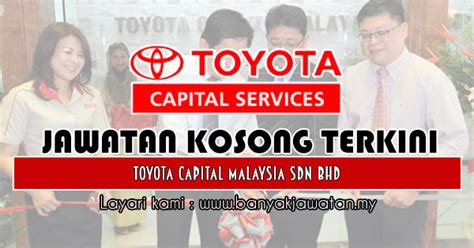 Previously this expenditure would not have attracted any tax relief. Jawatan Kosong di Toyota Capital Malaysia Sdn Bhd - 26 ...
