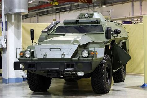 New Armored Vehicle Presented To Russian Defense Minister Rusengineering
