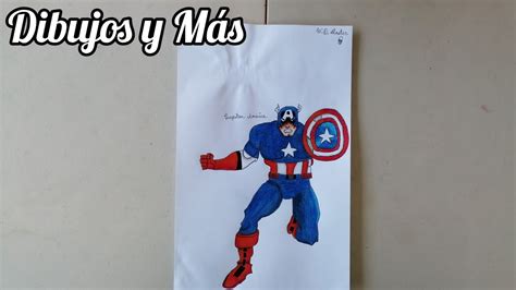 Dibujando A Capitán América Youtube