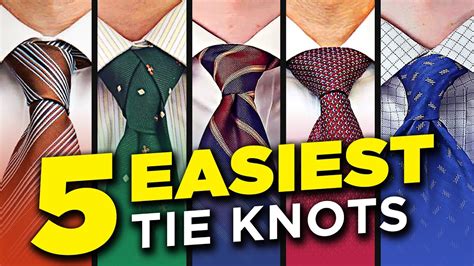 5 Easy And Quick Tie Knots For Every Occasion Youtube