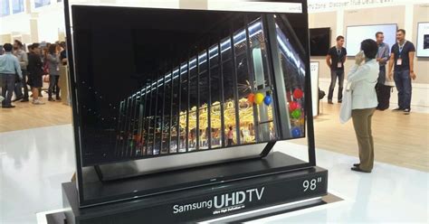 Samsungs New 4k Tv Is A 98 Inch Giant