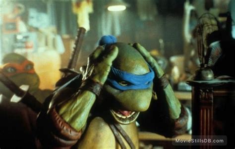 Teenage Mutant Ninja Turtles Publicity Still Of Michelan Sisti David Forman