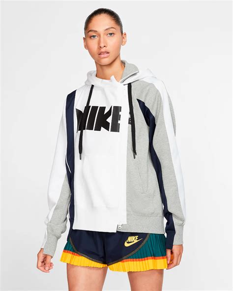 Nike X Sacai Double Zip Hoodie Nike Id Sporty Outfits Nike Outfits
