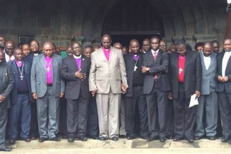 rev jackson ole sapit of kericho diocese elected the new ack archbishop the standard