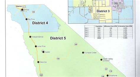 Inyo County Adopts New Supervisorial Districts Kibskbov Inyo County