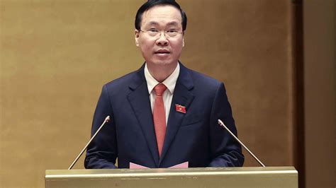 Vietnam Vo Van Thuong Appointed New President In Full Anti Corruption