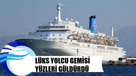 Lüks yolcu gemisi yüzleri güldürdü YouTube