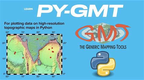 Pygmt For A High Resolution Topographic Map In Python With Examples