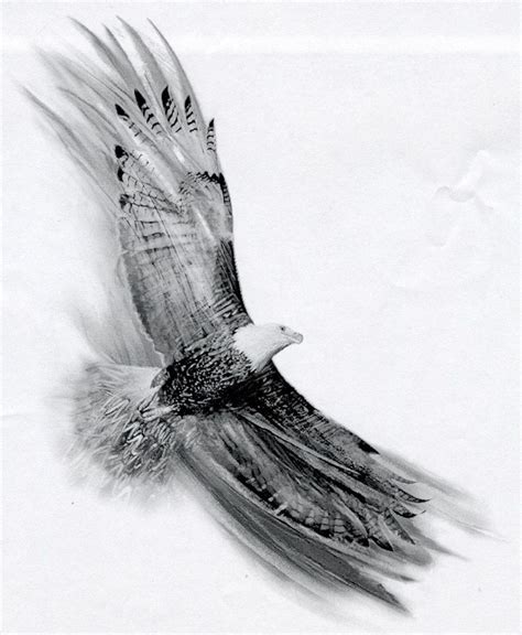 Soaring Eagle By Basixofblack On Deviantart Eagle Tattoo Chest Piece