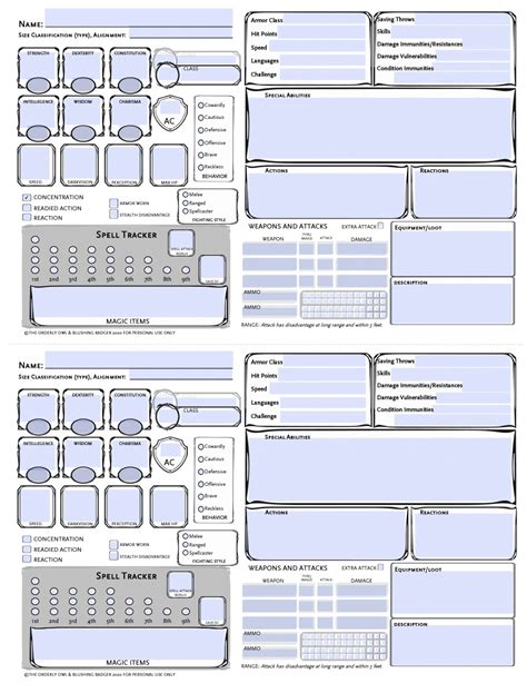 Printable Cards Printables D D Minis Dungeons And Dragons E