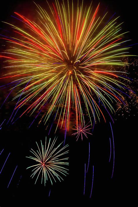 Blooming Fireworks Photograph By Garry Gay Fine Art America