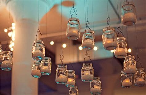 Vintage Wedding Ideas Mason Jars Ceremony Reception Decor 3