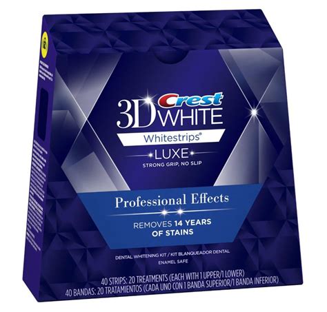Crest 3d White Crest 3d White Whitestrips Professional Effects 20