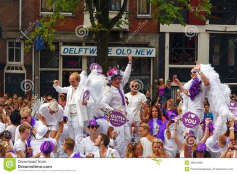 amsterdam gay pride 2014 editorial photo image of happy 48024466