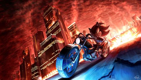 Sonic And Shadow The Hedgehog Wallpaper Hd