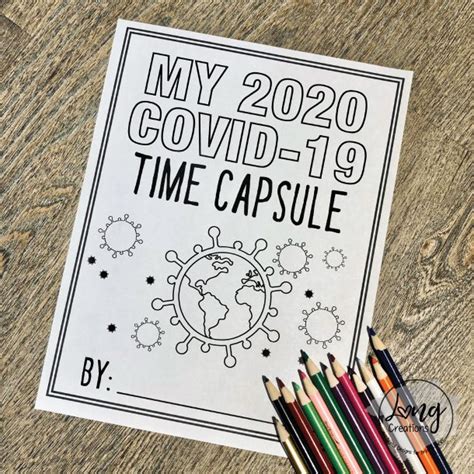 Quarantine Time Capsule Idea For Kids Printable Worksheets