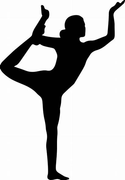 Yoga Silhouette Pose Clipart Poses Exercise Fitness
