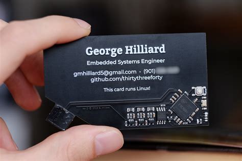 The planning for the big day has begun! My Business Card Runs Linux • &> /dev/null