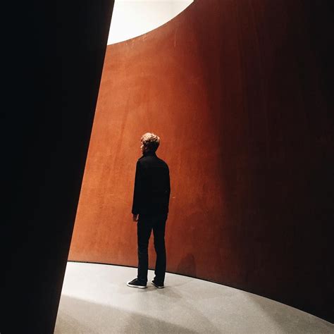 Richard Serra At Sfmoma Abstract Sculpture Bronze Sculpture Wood