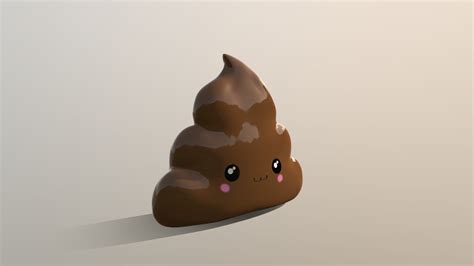 Caca Shit Popo Emoji Download Free 3d Model By Garcipaola71