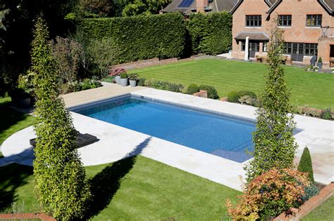 Stepped Depths To Suit Traditional Pool Surrey By Falcon