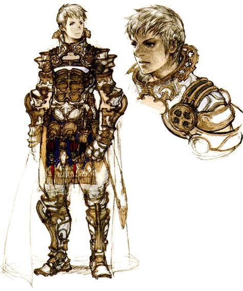 Prince Rasler Concept Characters And Art Final Fantasy Xii Final Fantasy Xii Final Fantasy