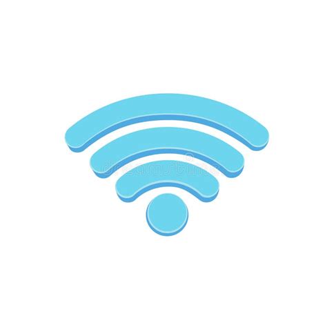 Wi Fi Wireless Network Symbol Icons Set In White Black On Isolated