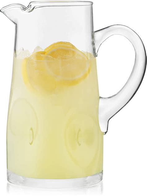 Libbey Impressions Glass Pitcher Spoons N Spice