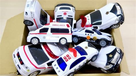 救急車とパトカー 緊急走行テスト Ambulances And Police Cars Run On The Slopes