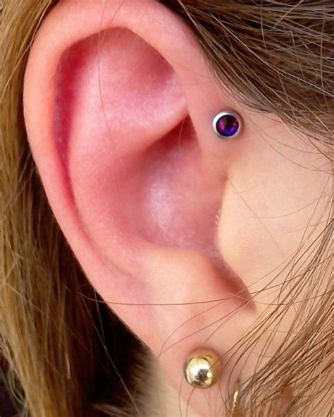 Ear Piercing Chart 17 Types Explained Pain Level Price Photo