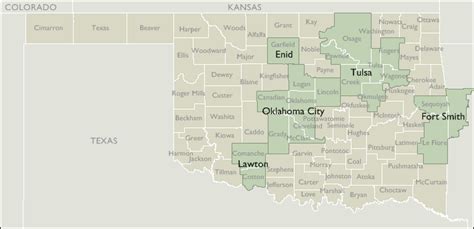 Zip code list printable map elementary schools high schools. Metro Area Zip Code Maps of Oklahoma