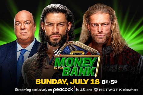 It's time to see who can climb the ladder the quickest, with nobody attempting to drag them down. WWE Money in the Bank 2021: Roman Reigns vs. Edge , Follow ...