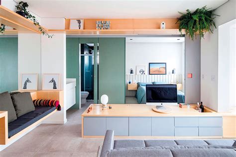 An efficiency apartment typically combines the bedroom, living room and kitchen all into one single room. 5 ways to create more storage space in your home ...