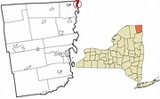 Image: Clinton County New York incorporated and unincorporated areas ...