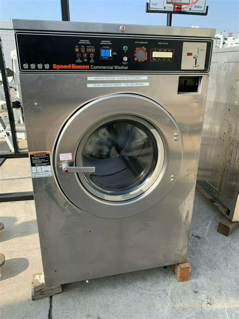 Speed Queen Commercial Front Load Washer Sc40md2ou60001 3ph 40lb