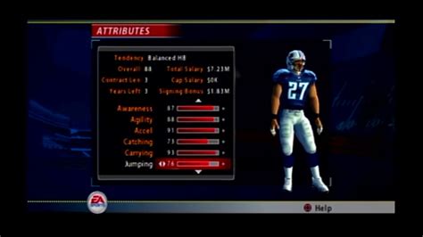 Madden Nfl 05 Collectors Edition Ps2 How To Edit And Save Player Info