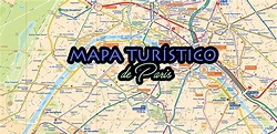 Mapa turístico de Paris para imprimir - Viajar Paris