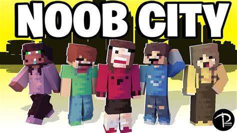 Noob City By Pickaxe Studios Minecraft Skin Pack Minecraft