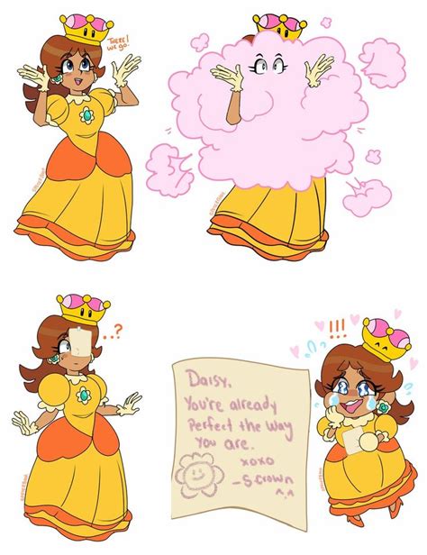 Daisy Tries The Crown By Cldaishi On Deviantart Super Smash Bros